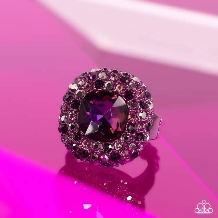 Glistening Grit - Purple